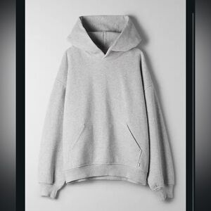 Aritzia TNA CozyAF Mega Hoodie size 1 - heather chrome